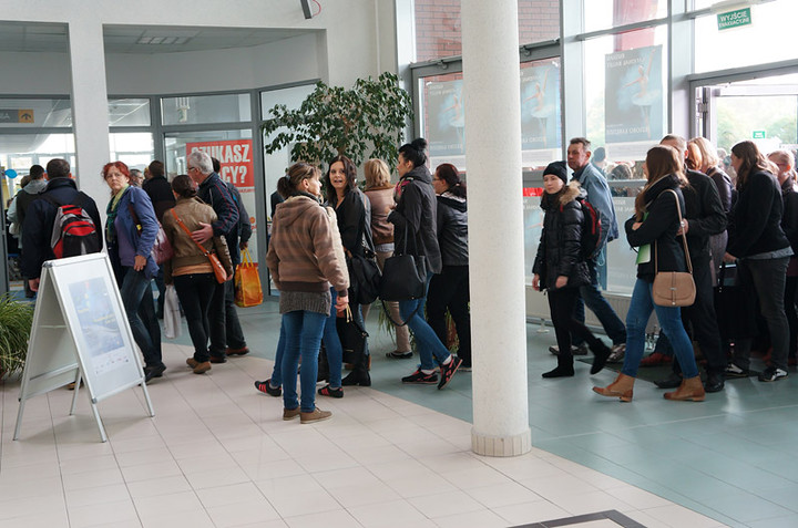 Przyszli po pracę na targi pracy