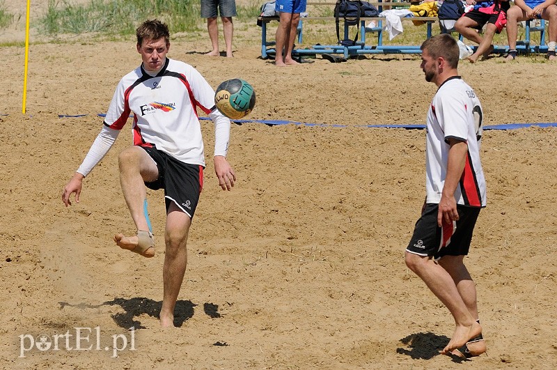 Turniej o Puchar Elbląga w plażowej piłce nożnej
