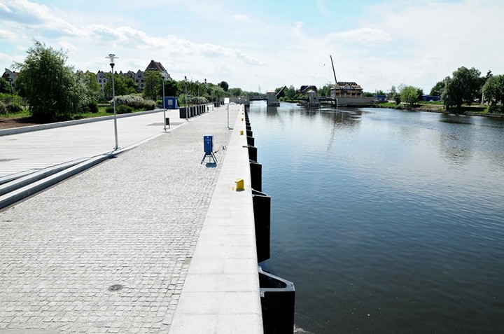 Kładki i nabrzeże - koniec inwestycji