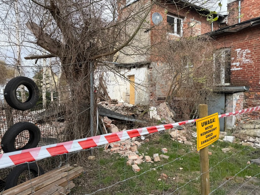 Silny wiatr dał się we znaki 