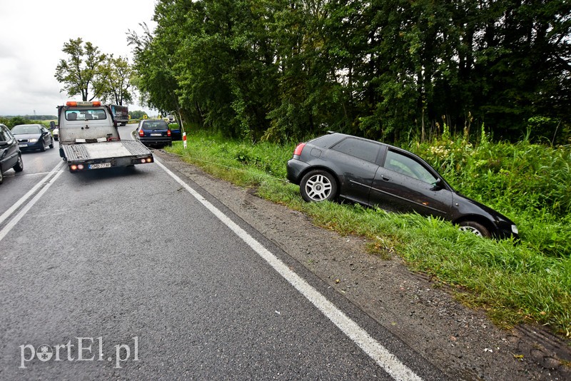 Kolizja 4 pojazdów na DK22