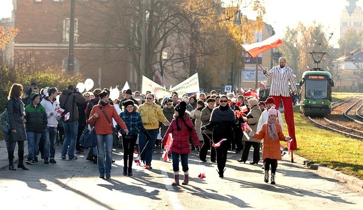 To pierwsze takie Święto Niepodległości