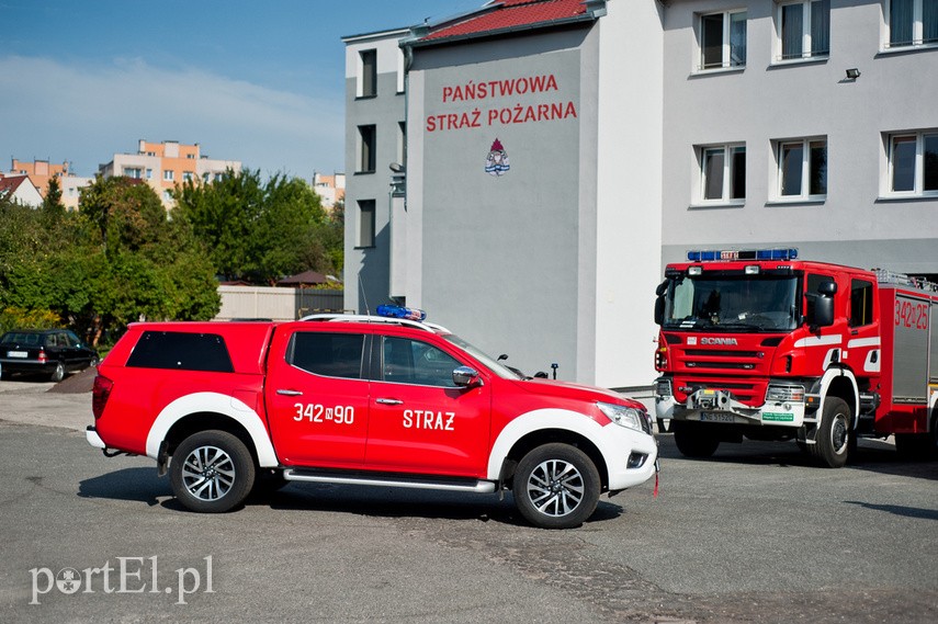 Nowy samochod dla elbląskich strażaków