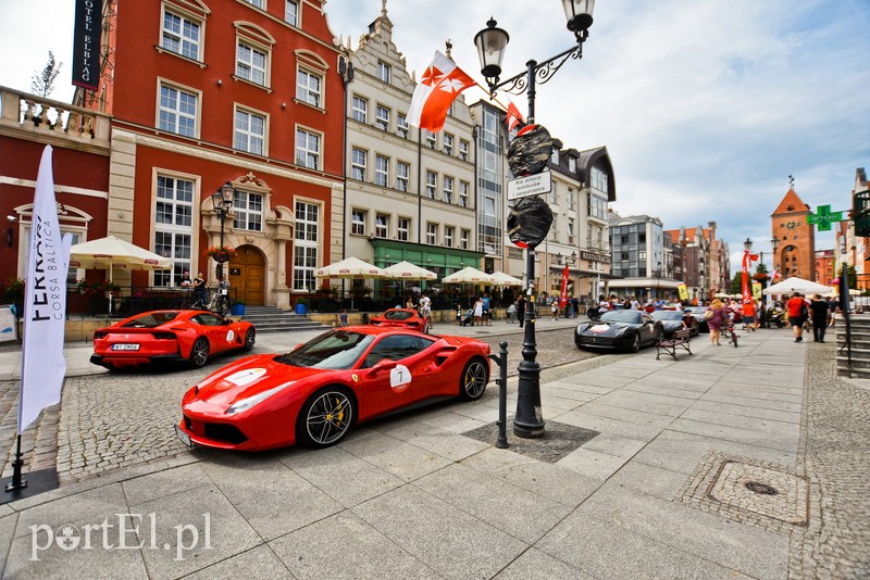 Elbląg na trasie Ferrari
