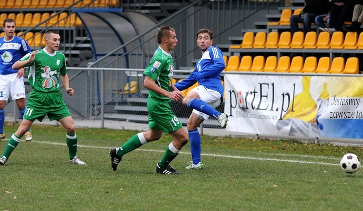 Olimpia Elbląg - Pelikan Łowicz 1:1