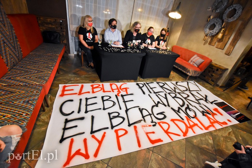 Kolejny protest w Elblągu, tym razem z udziałem Marty Lempart