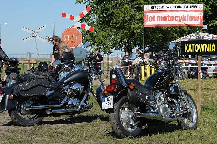 Zlot motocyklistów w Nadbrzeżu