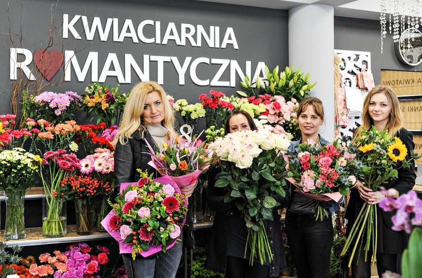  Dzień Kobiet w Kwiaciarni Romantycznej