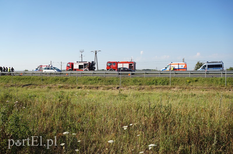 Groźne zderzenie na S7
