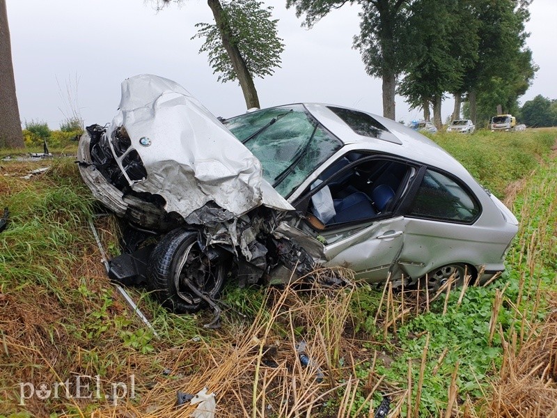 Zderzenie trzech pojazdów w powiecie braniewskim