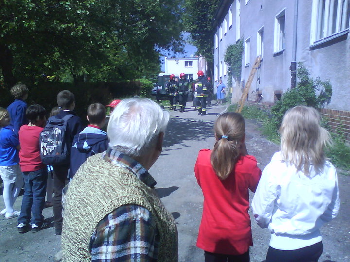 Pożar na Saperów
