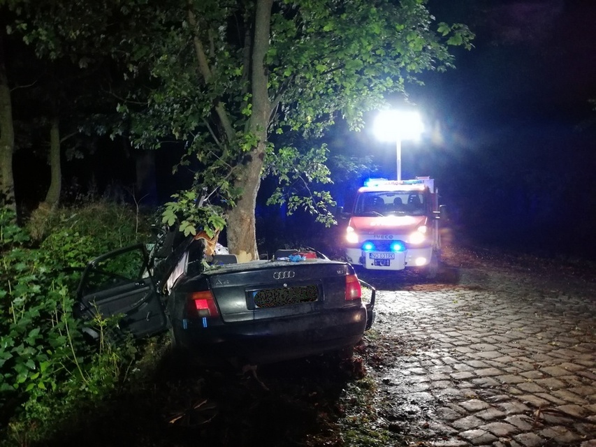 Tragedia pod Braniewem. Nie żyje 18-latek