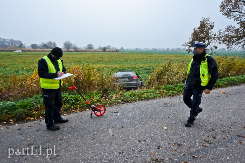 Kobieta kierująca audi uderzyła w drzewo