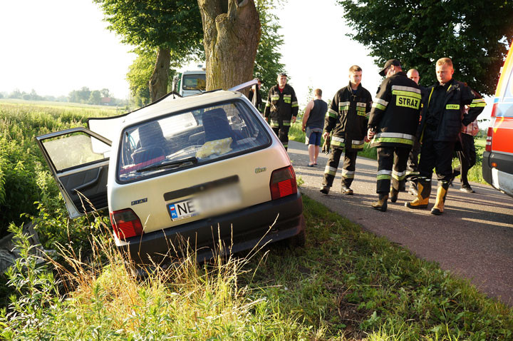 Wypadek Między Gronowem Elbląskim a Jegłownikiem