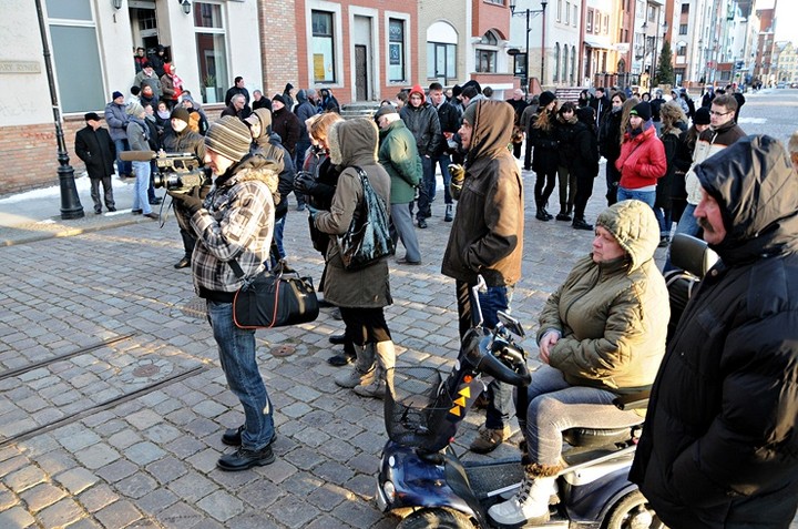 Wyszli na ulice, ale było ich mniej