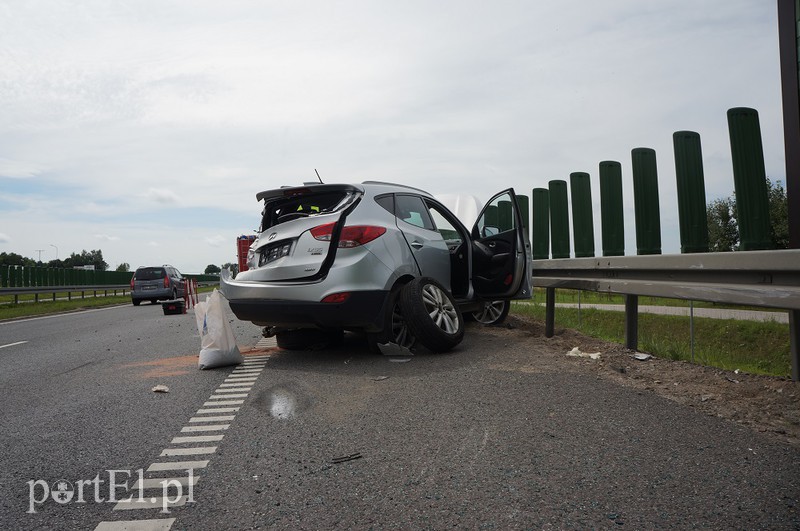 Wypadek na siódemce, utrudnienia w ruchu 