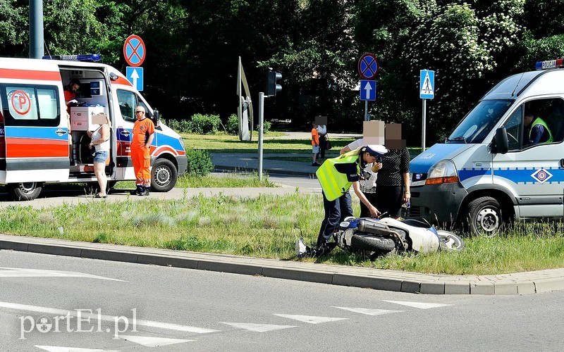 Nie udzieliła pierwszeństwa przejazdu