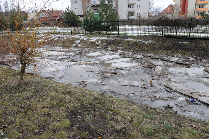 Zatory lodowe na Kumieli