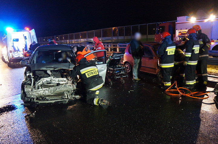 Wypadek na S7