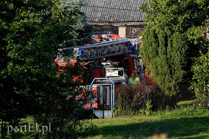 Pożar w Karczowiskach Górnych
