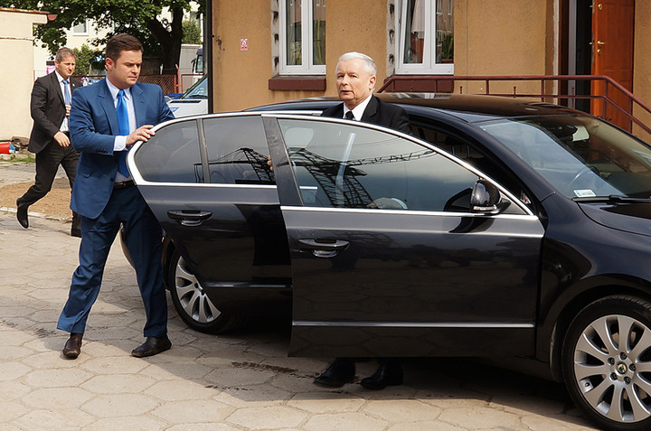 Jarosław Kaczyński w Elblągu