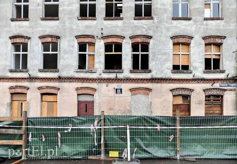 Rozbiórka budynku przy ul. Traugutta