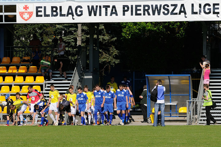Olimpia godnie pożegnała się z kibicami