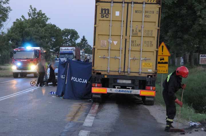 Śmiertelny wypadek w Komorowie Żuławskim