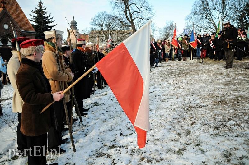 Odsłonięcie tablicy pamiątkowej na Obelisku Romualda Traugutta