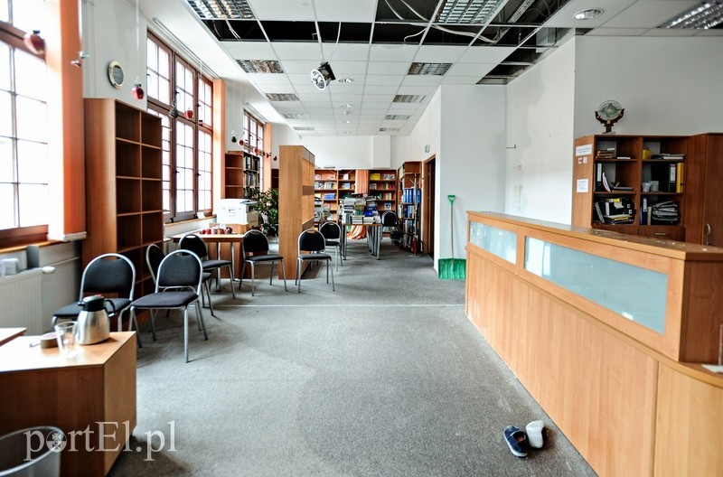 Powódź w bibliotece