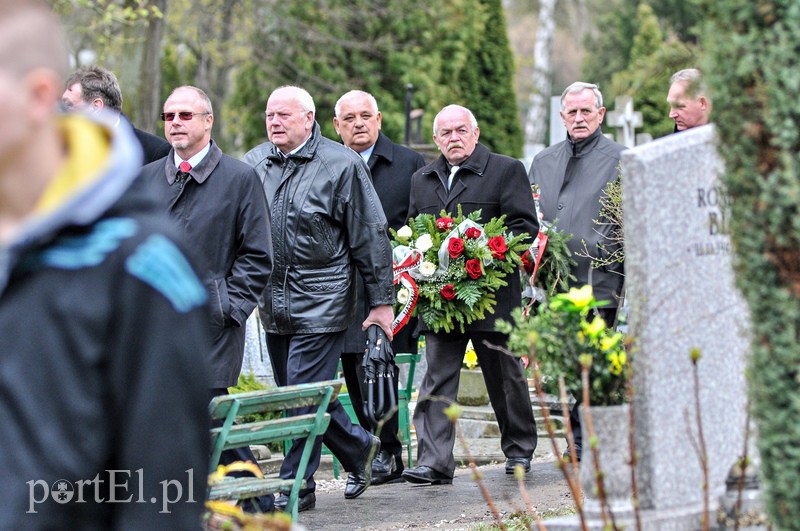 Uroczystości pod krzyżem katyńskim