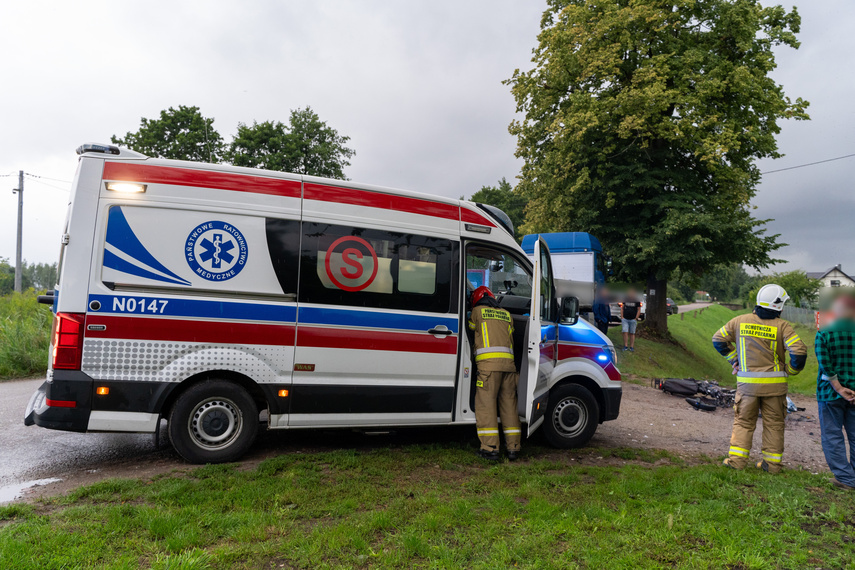 Wypadek w Nowakowie