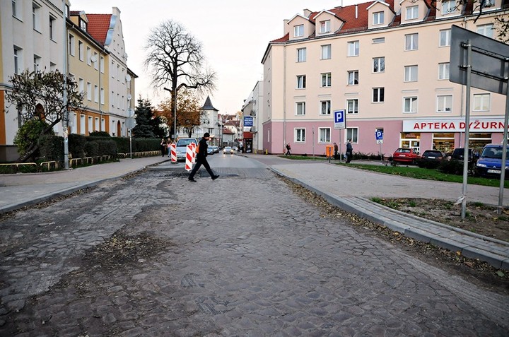 Kocie łby na Słonecznej