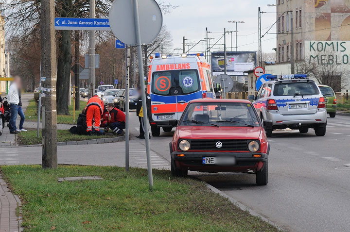 Grunwaldzka-Komeńskiego: dwa zdarzenia w jednym czasie