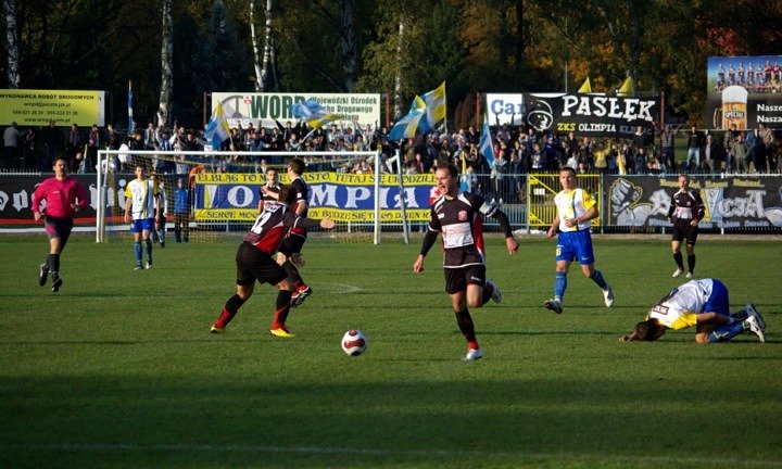 Olimpia wreszcie zwycięska
