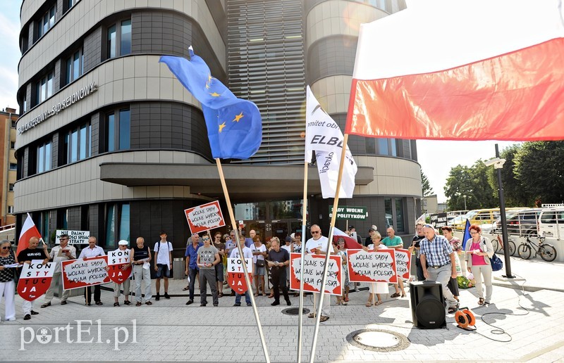 Nowy sąd, stary protest