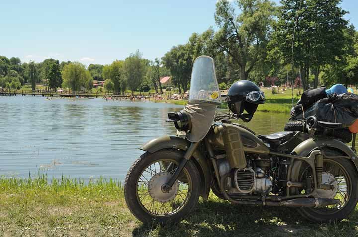Zlot motocyklowy w Pasłęku