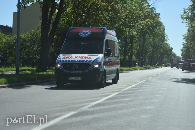 Grunwaldzka zablokowana! Ciężarówka zderzyła się z tramwajem