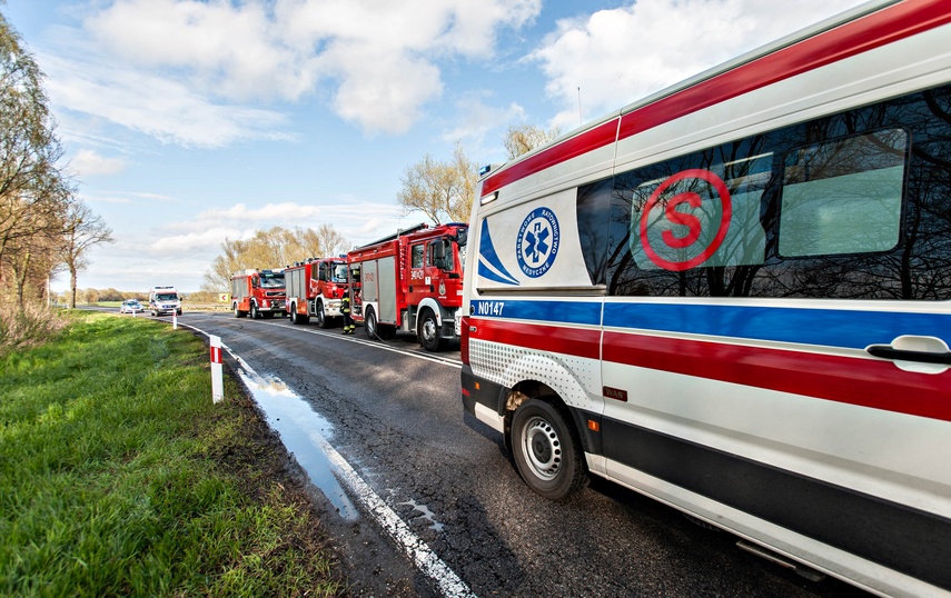 Wypadek w Karczowiskach. Droga nr 22 zablokowana