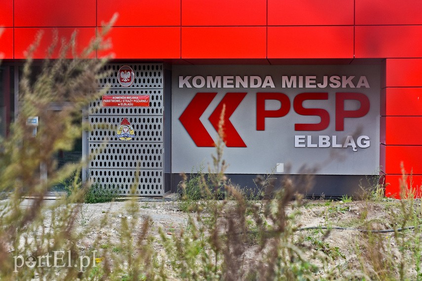 Strażnica czeka na wykończenie