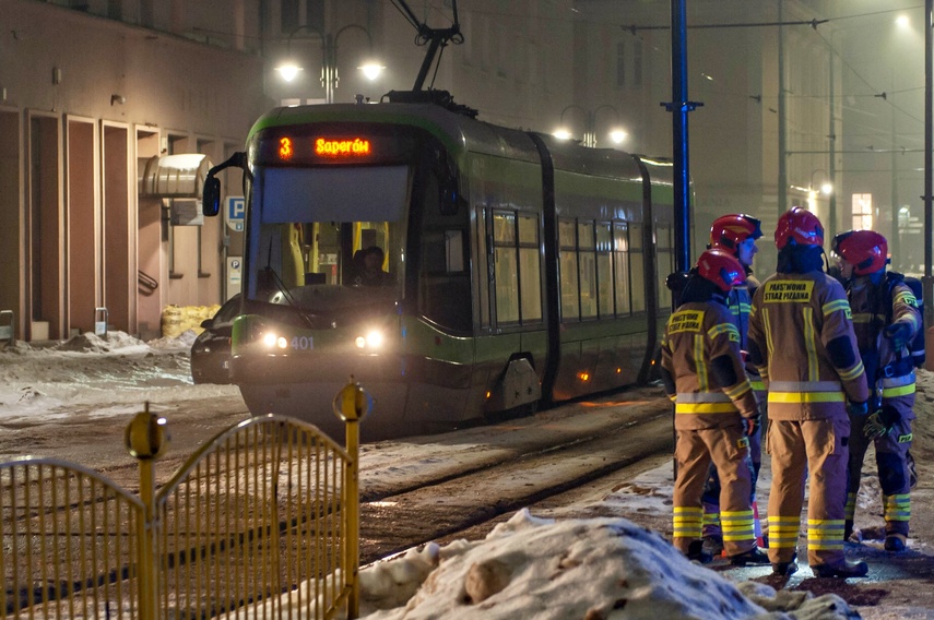 Pożar na ul. 1 Maja
