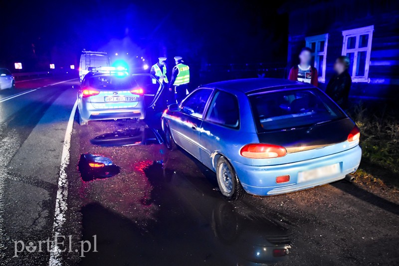 Potrącenie poszukiwanego mężczyzny pod Jegłownikiem