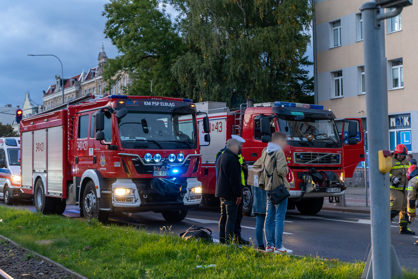 Wypadek na al. Grunwaldzkiej, trzy osoby w szpitalu.