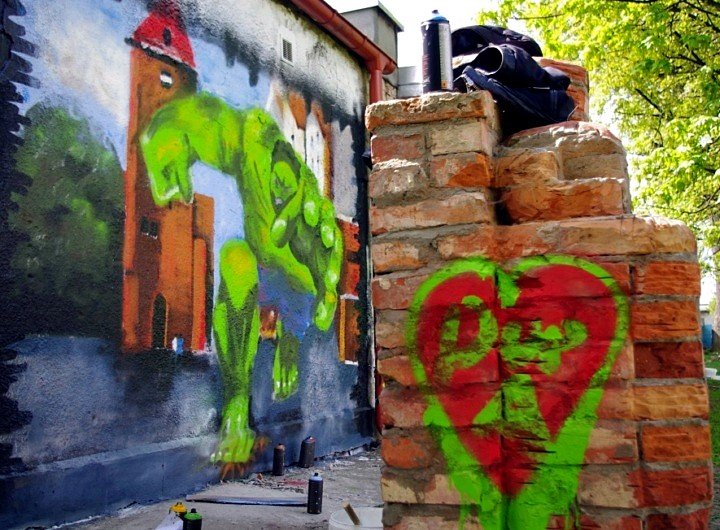Street Art rozpoczęty