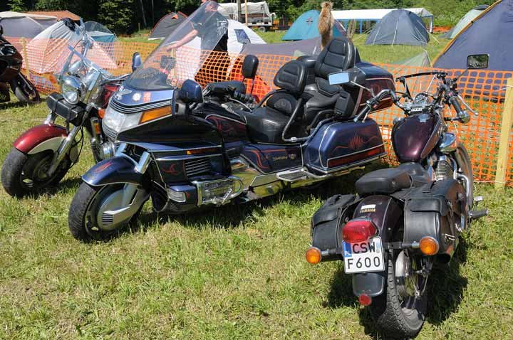 Zlot motocyklowy w Pasłęku
