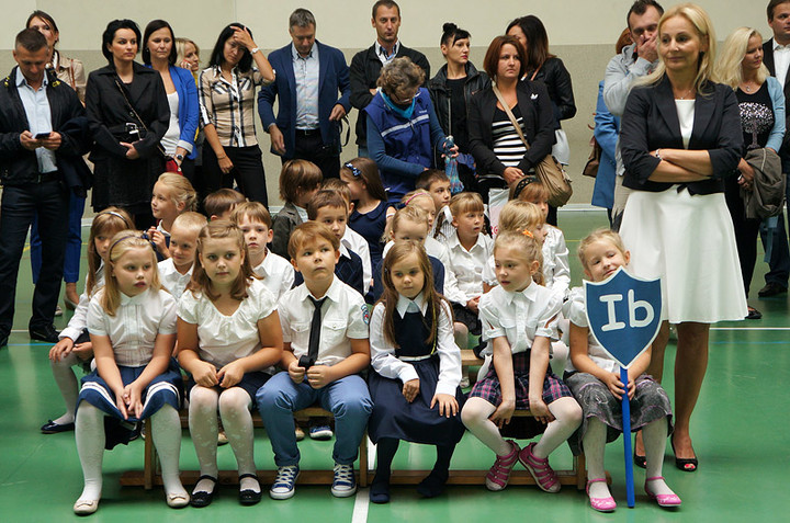 Pierwszoklasiści SP12 rozpoczęli rok szkolny
