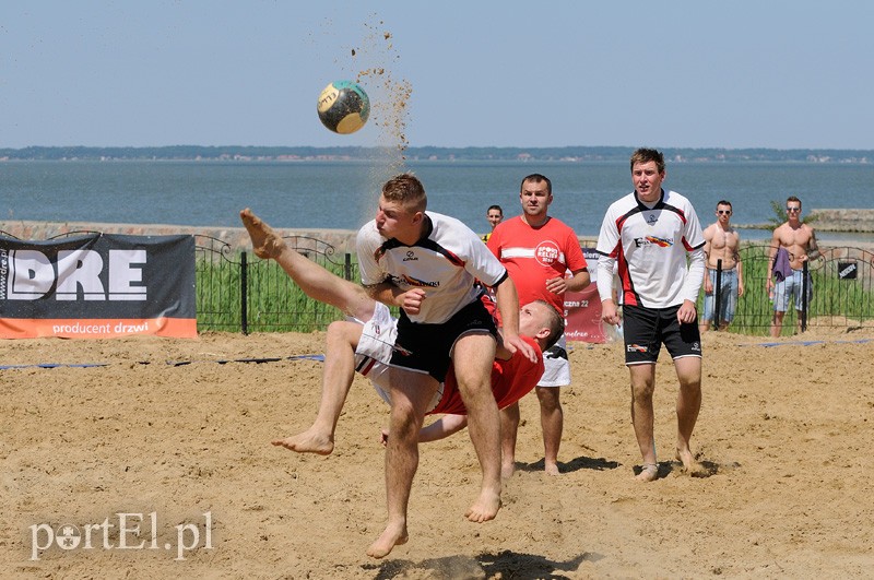 Turniej o Puchar Elbląga w plażowej piłce nożnej