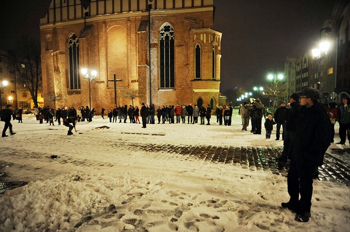 Płonący pokaz