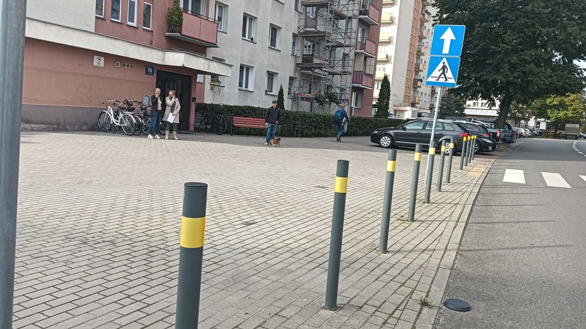Słupki, które uprzykrzyły mieszkańcom życie
