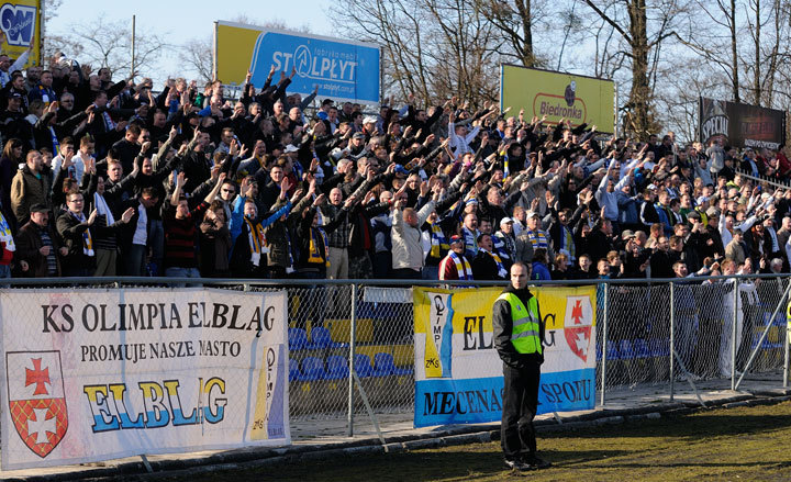 Olimpia poległa z Arką 1:4